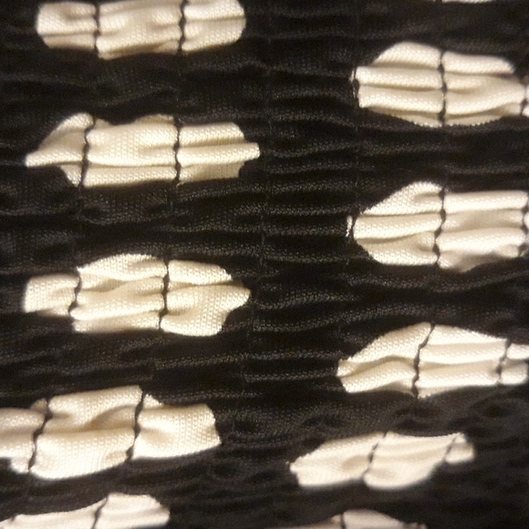 NWT Black-white Halter Tank Top Maxi Dress. Beautifil Jeweled Halter Straps. - Picture 3 of 4